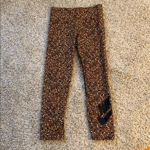 Nike animal print leggings